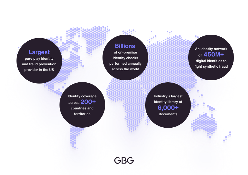 GBG increases focus on global products and creates the largest pure play identity verification and fraud prevention provider in the Americas